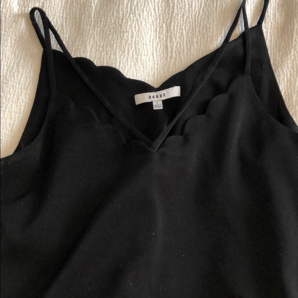 Ro&De black tank top